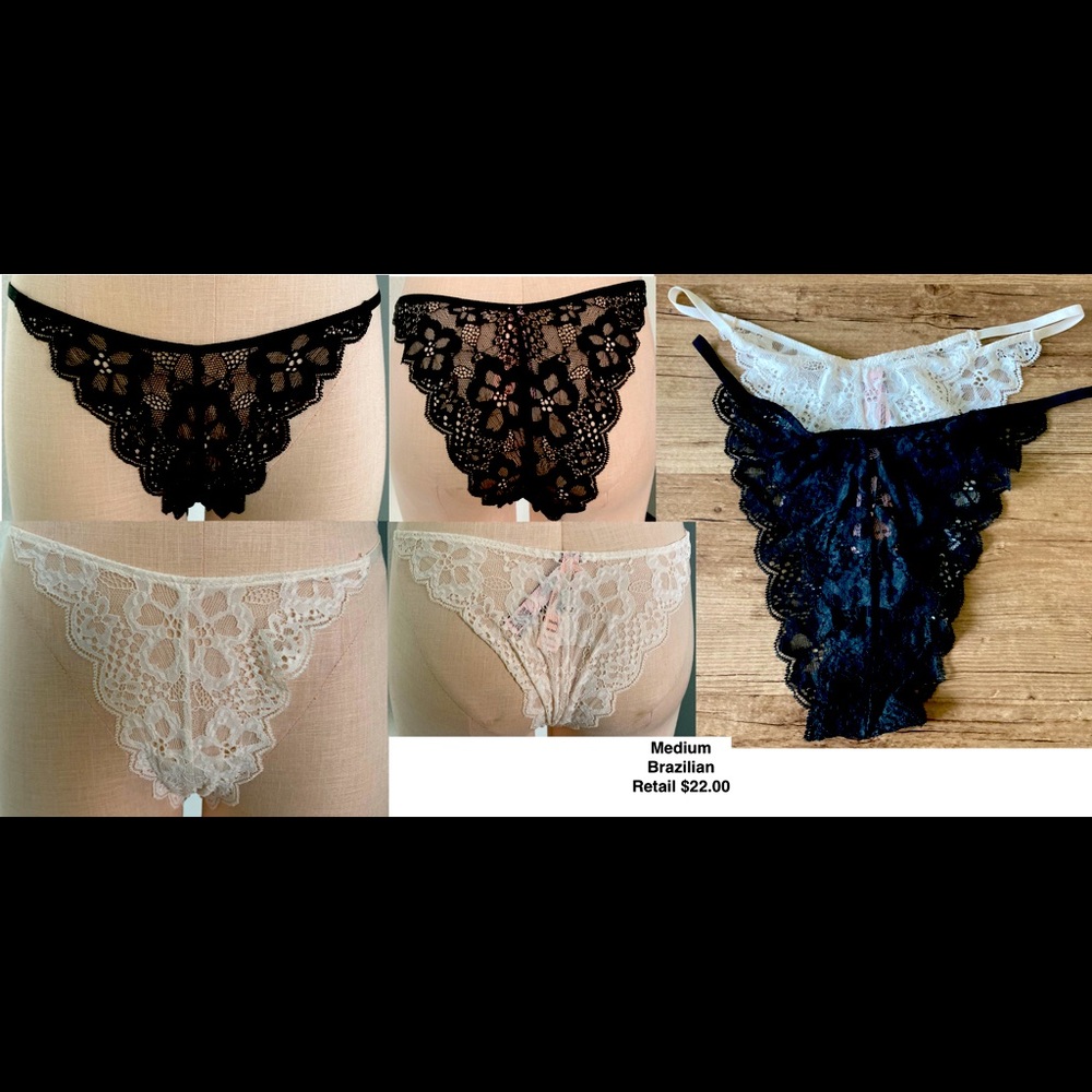 Victorias Secret Brazilian underwear, Medium, x2
